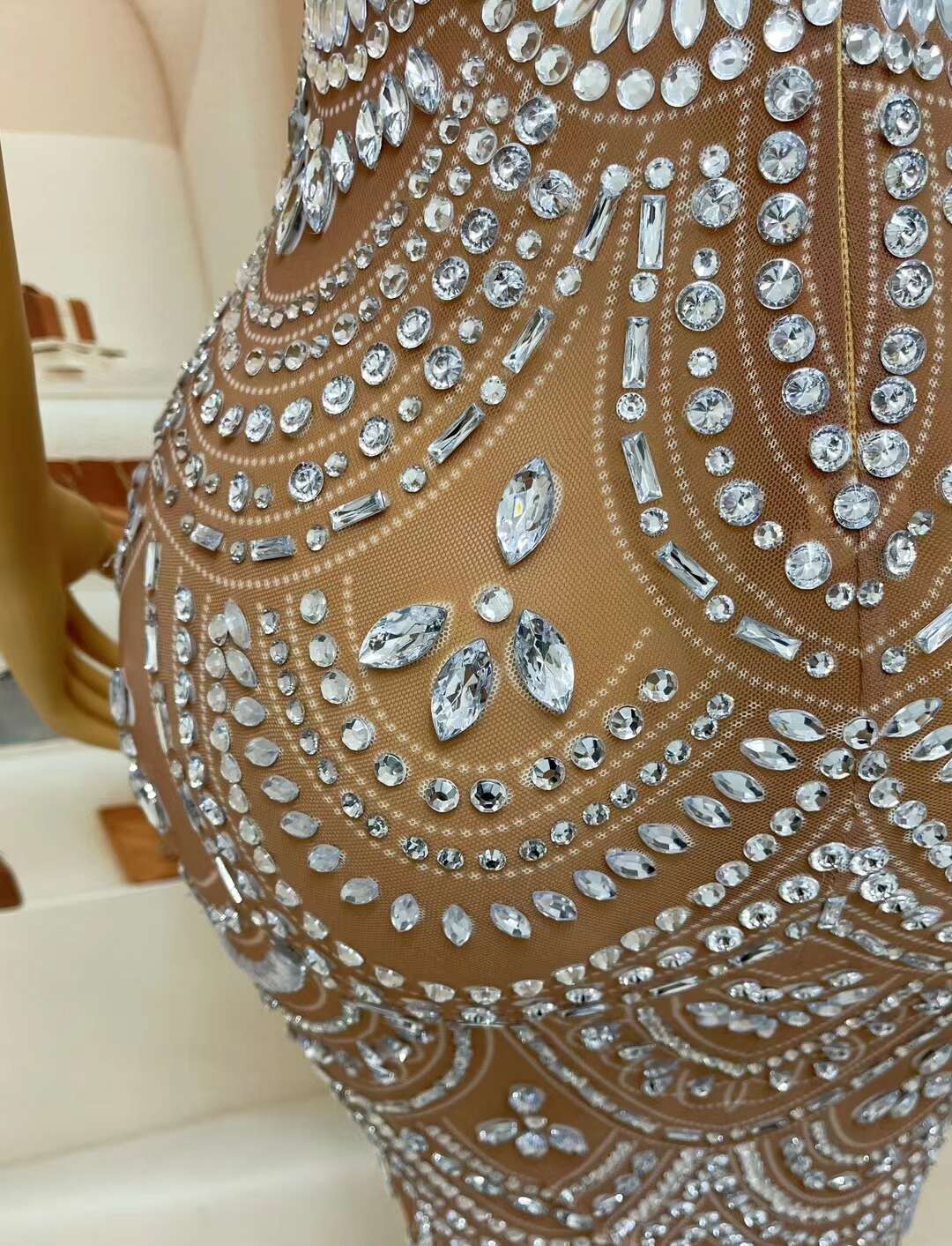 CELESINYI Sanyewuling Crystal Illusion Gown