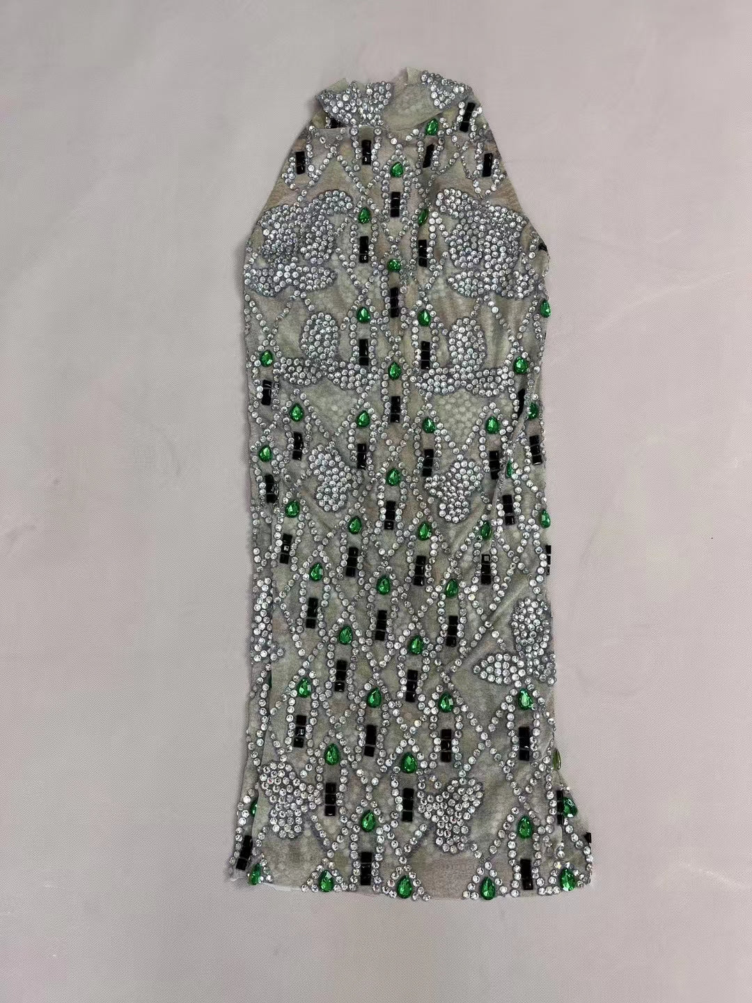 CELESINYI Luoshuang Crystal Frost Bodysuit