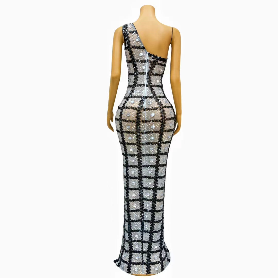 CELESINYI Xingge Crystal Star Gown