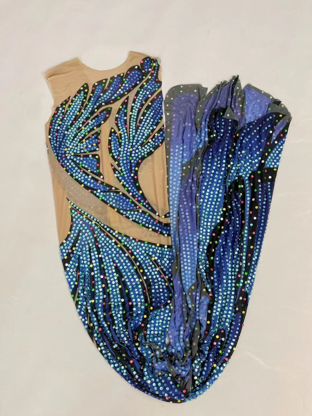 CELESINYI Haiyangdie Crystal Ocean Butterfly Bodysuit