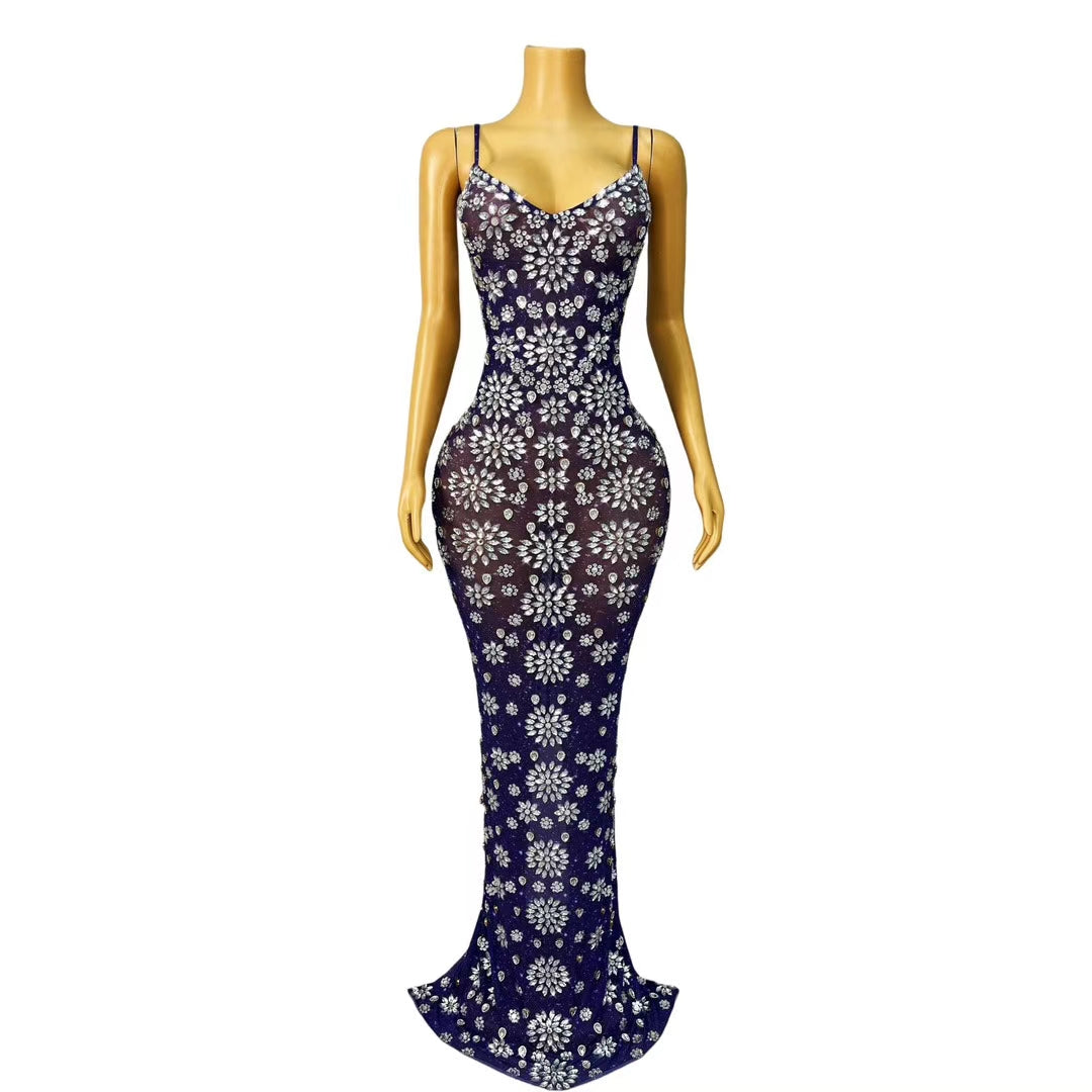 CELESINYI Juhuatai Crystal Chrysanthemum Gown