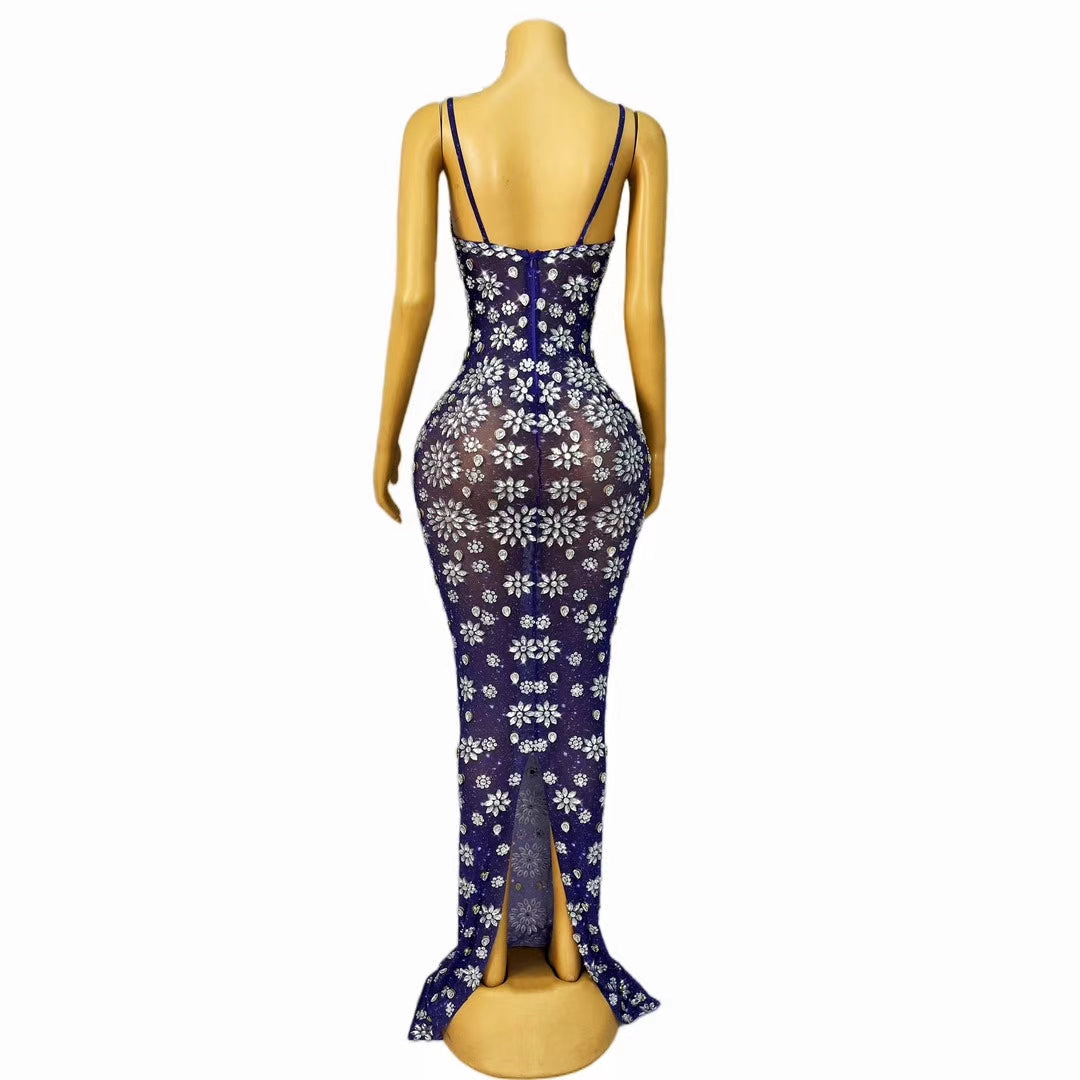 CELESINYI Juhuatai Crystal Chrysanthemum Gown