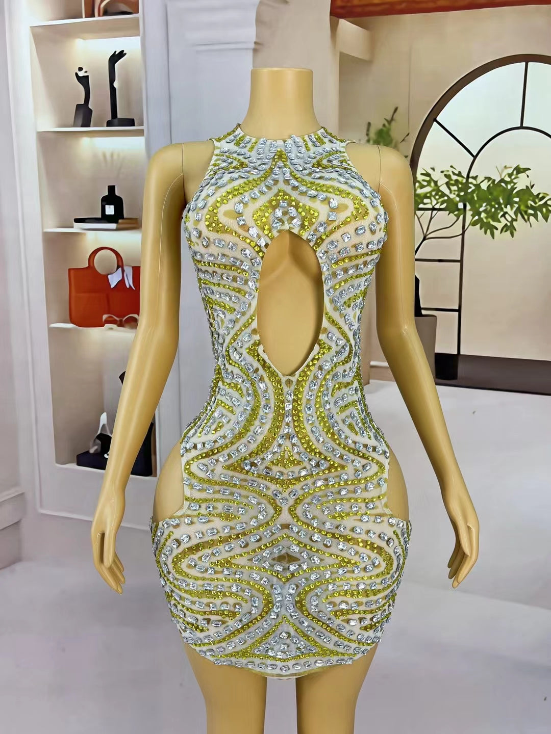 CELESINYI Jinlongyu Crystal Lemon Highlighter Gown