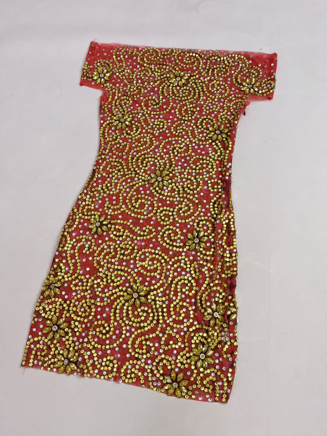 CELESINYI Juhuami Crystal Baroque Honey Gown