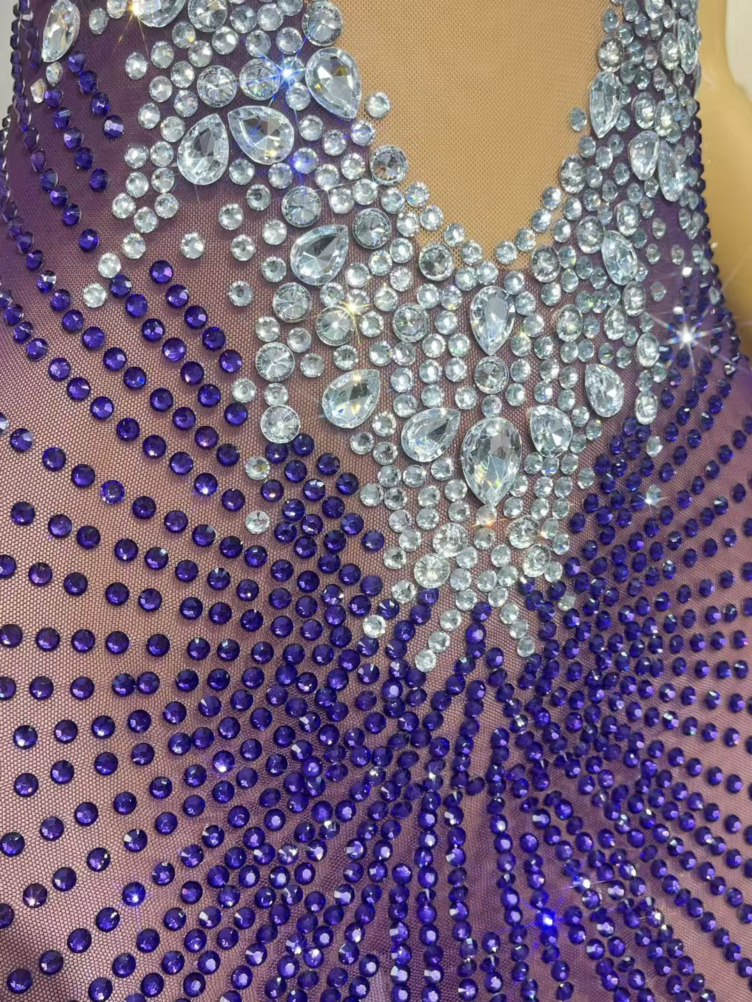 CELESINYI Chijin Crystal Purple Gown