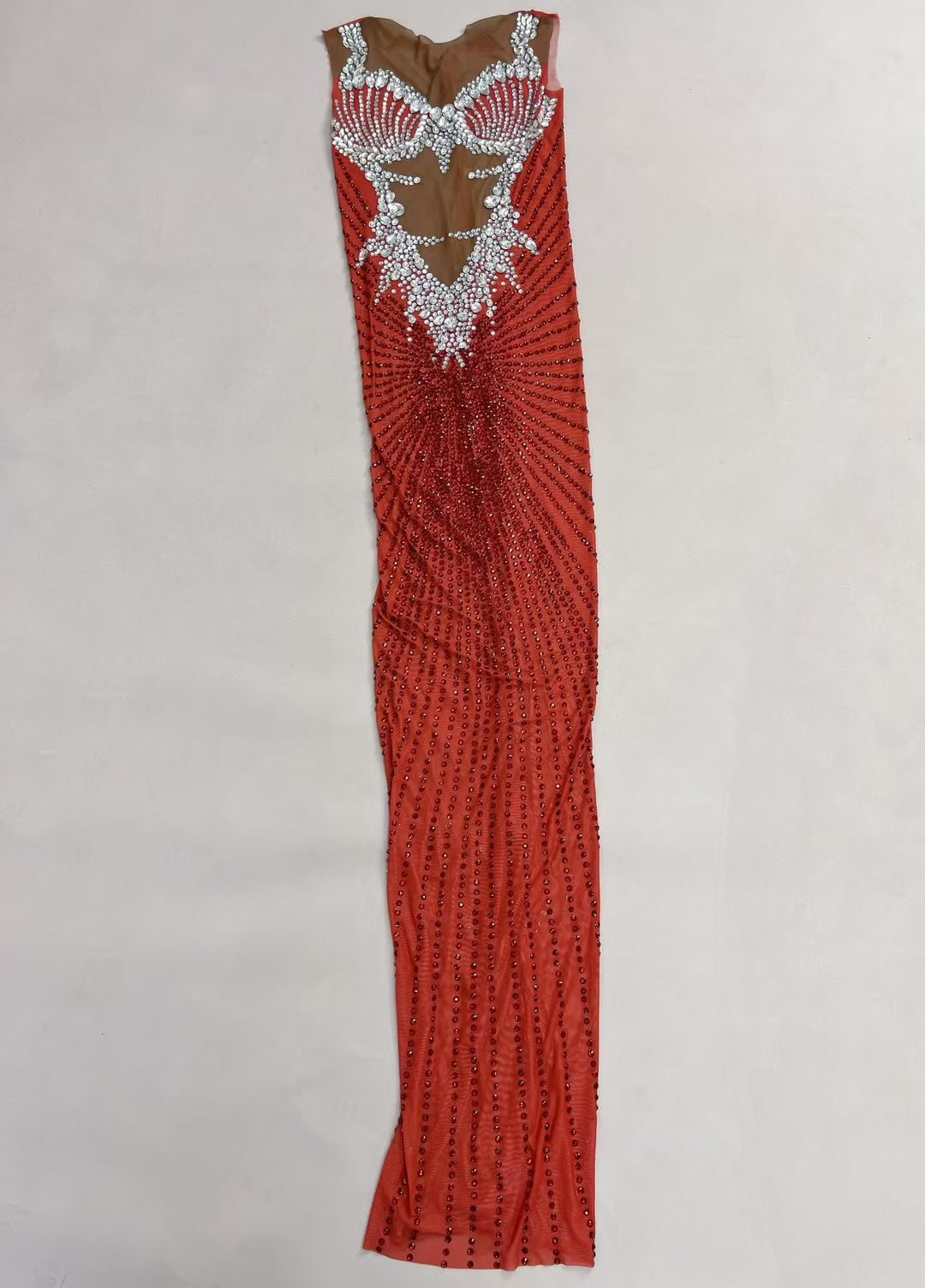 CELESINYI Chijin Crystal Red Gown