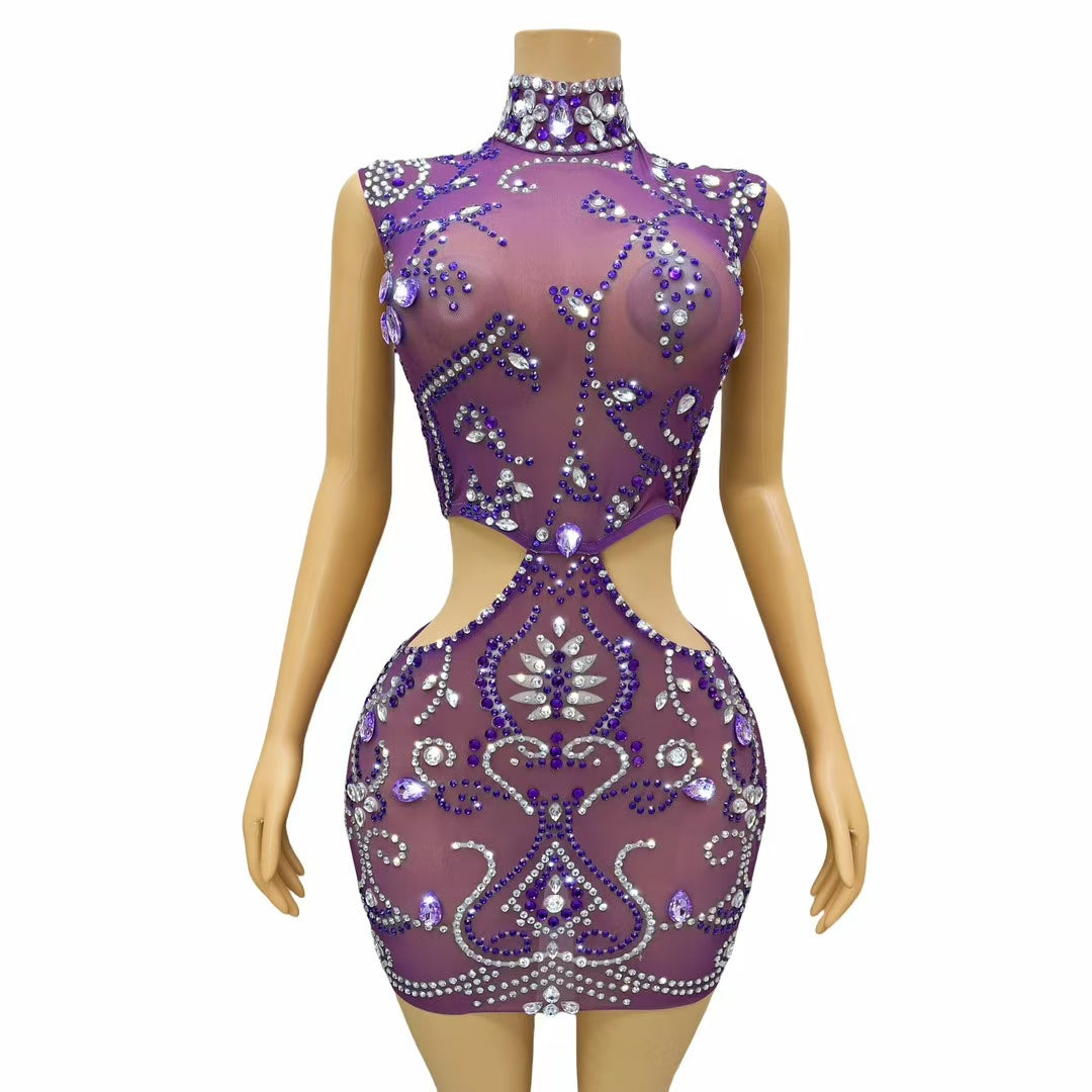CELESINYI Ziluocha Crystal Purple Crop Set