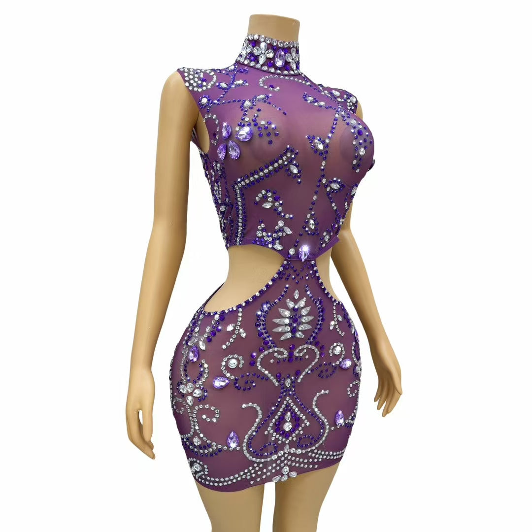 CELESINYI Ziluocha Crystal Purple Crop Set