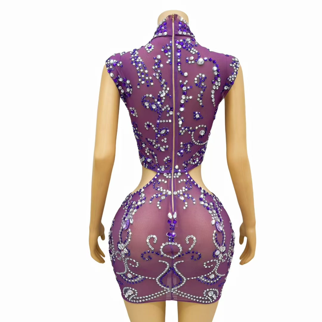 CELESINYI Ziluocha Crystal Purple Crop Set