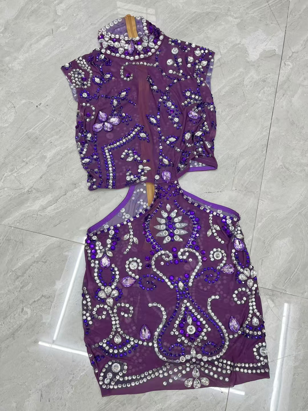 CELESINYI Ziluocha Crystal Purple Crop Set