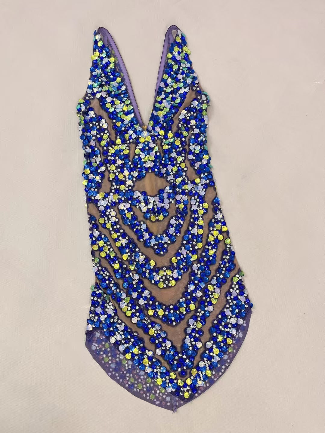 CELESINYI Lanbaoshi Crystal Ocean Gown