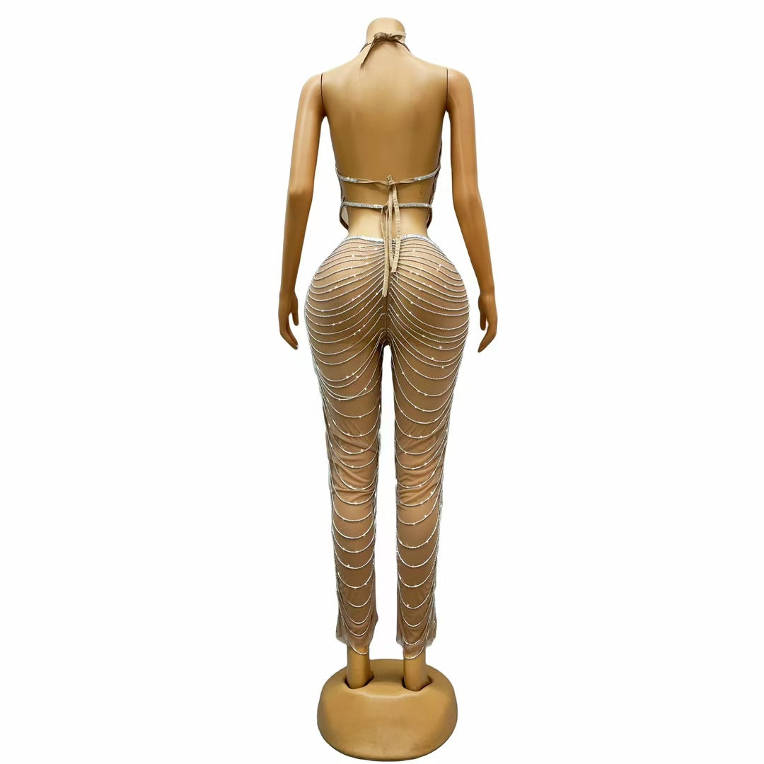 CELESINYI Dudou Crystal Two-Piece Set