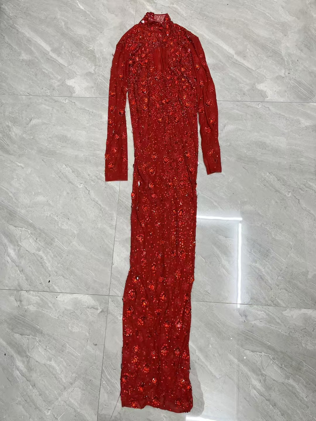 CELESINYI Yuanquan Crystal Red Gown
