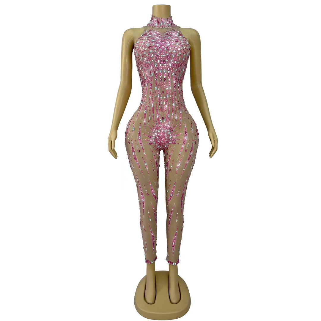 CELESINYI Fengye Crystal Maple Jumpsuit
