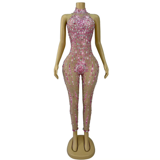 CELESINYI Fengye Crystal Maple Jumpsuit