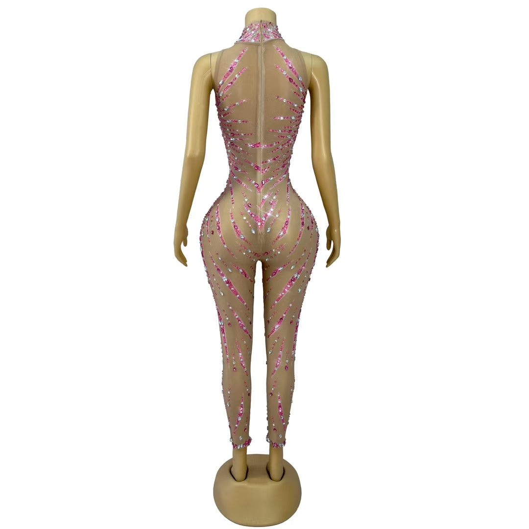 CELESINYI Fengye Crystal Maple Jumpsuit