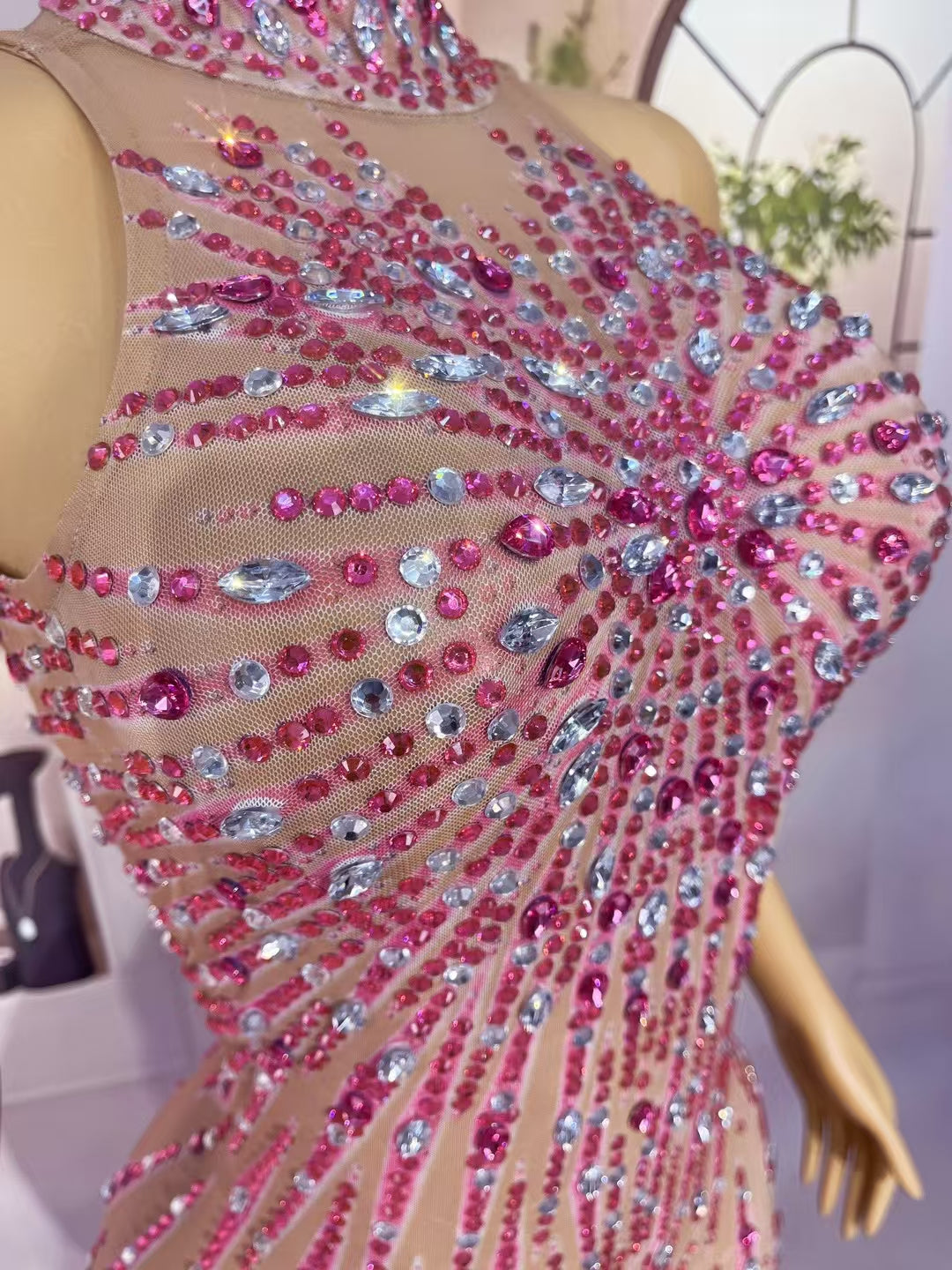 CELESINYI Fengye Crystal Maple Jumpsuit