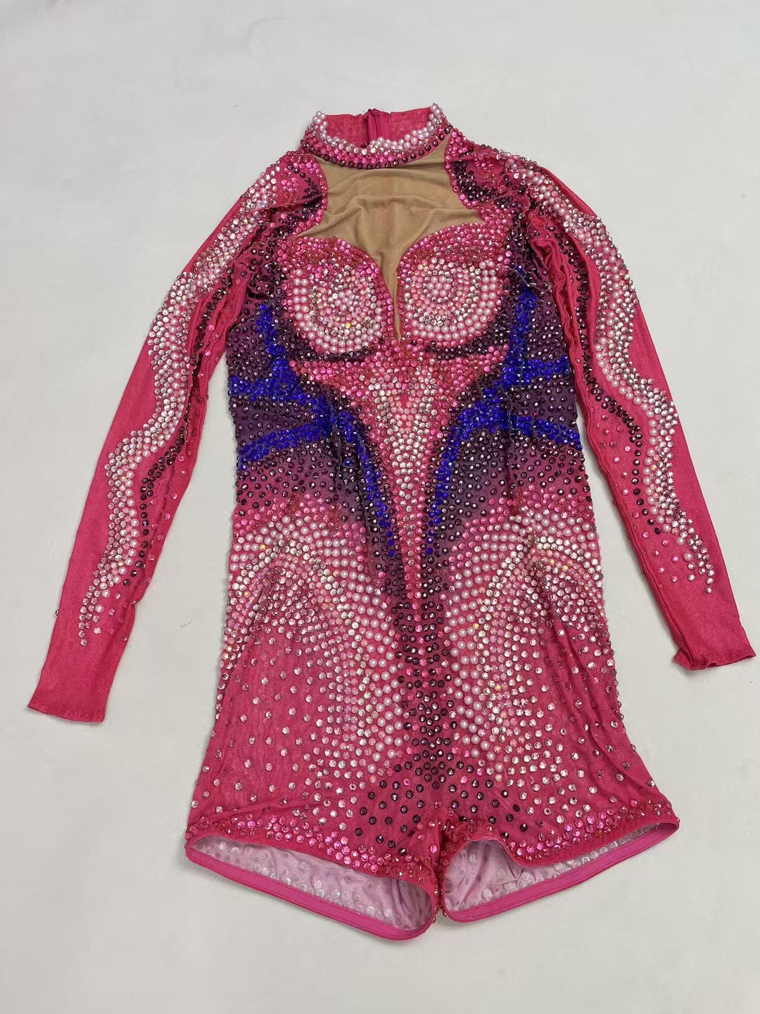 CELESINYI Caomeixiong Crystal Bear Bodysuit