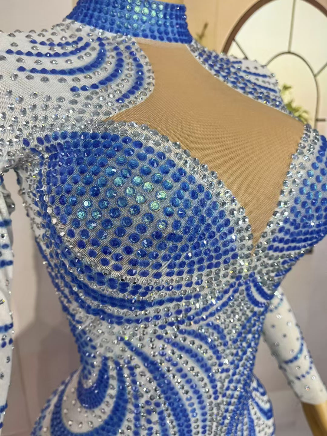 CELESINYI Lantianbaiyun Crystal Sky Gown