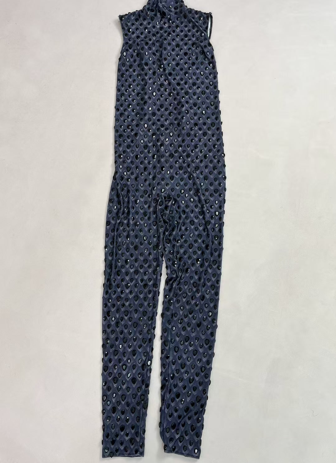 CELESINYI Heilongjiang Crystal Chain Bodysuit