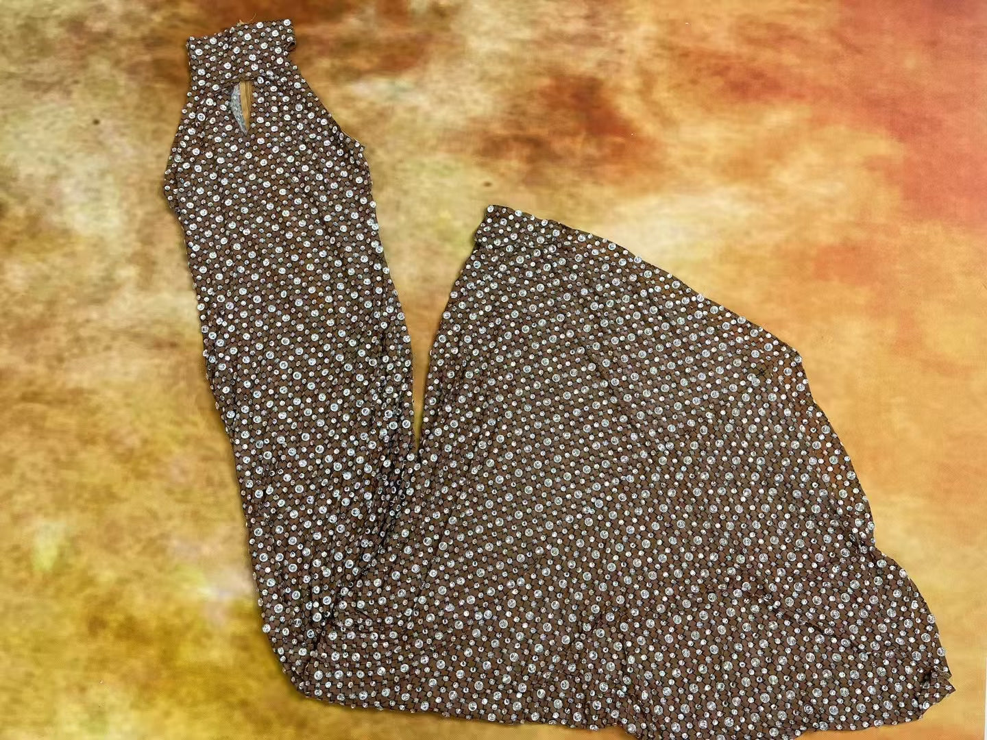 CELESINYI Wangshangzuan Crystal Naked Gown