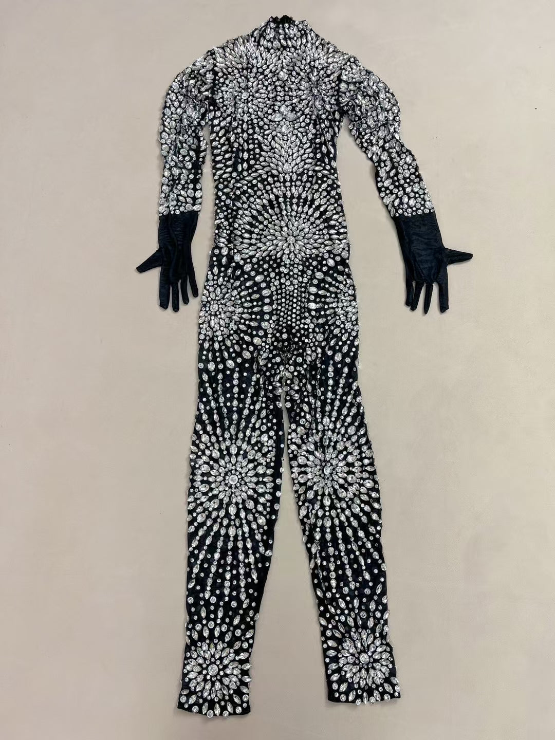 CELESINYI Waixingren Crystal Alien Glove Jumpsuit