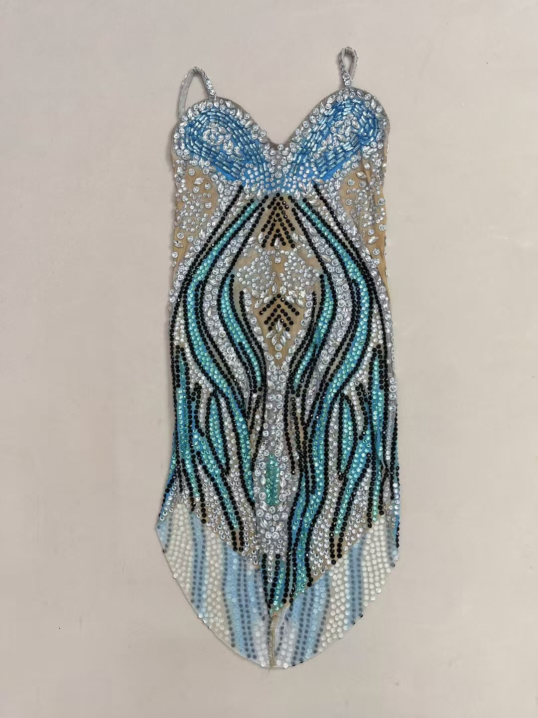 CELESINYI Qinghaiyan Crystal Leotard