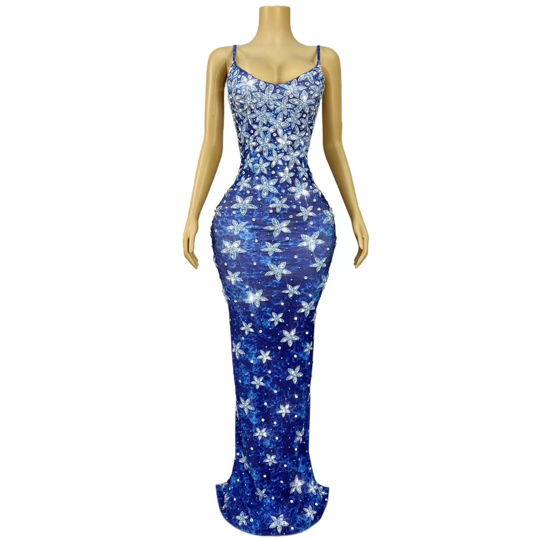 CELESINYI Xingluohua Crystal Star Leotard