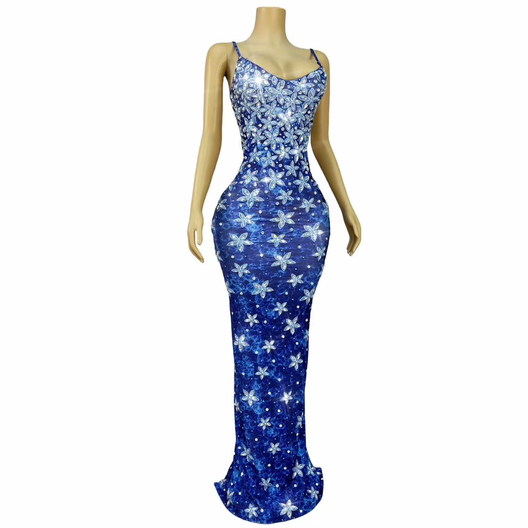 CELESINYI Xingluohua Crystal Star Leotard