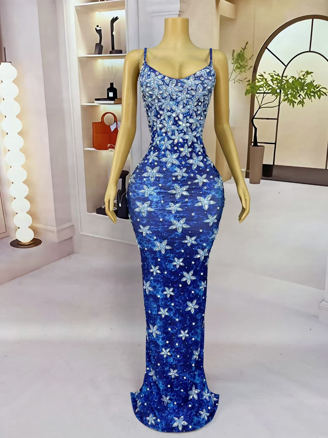 CELESINYI Xingluohua Crystal Star Leotard