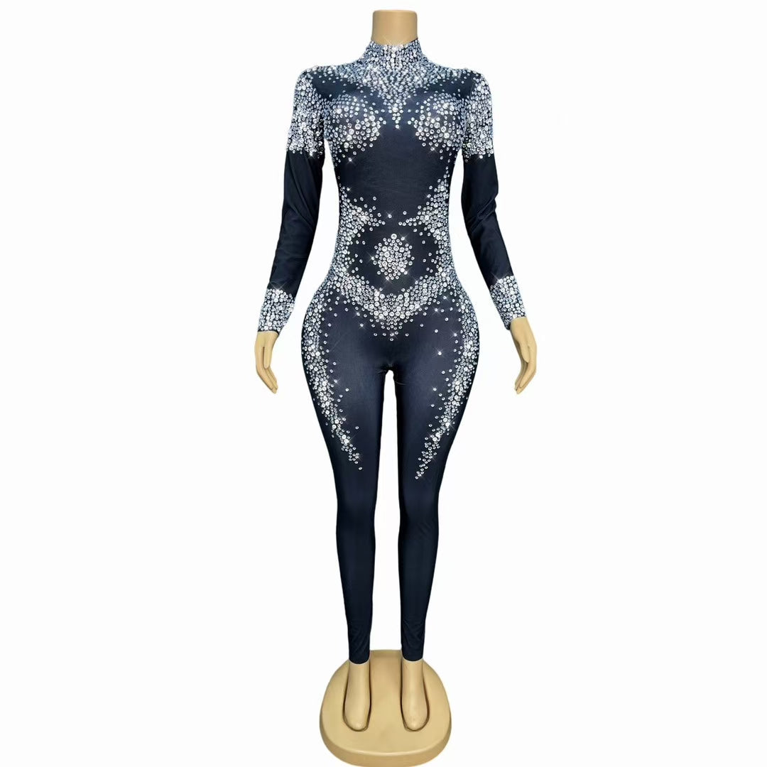 CELESINYI Yixiang Crystal Mandala Jumpsuit