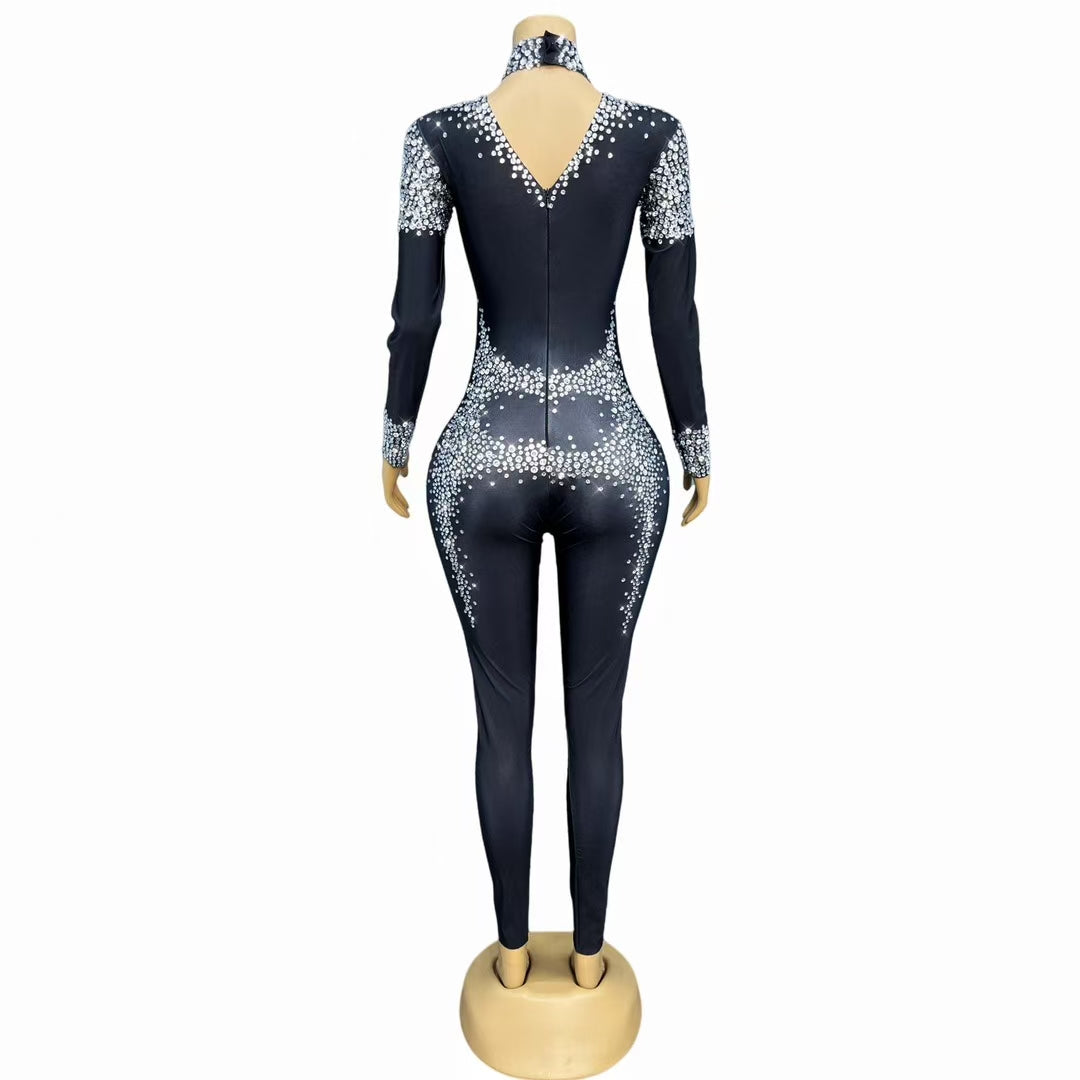 CELESINYI Yixiang Crystal Mandala Jumpsuit
