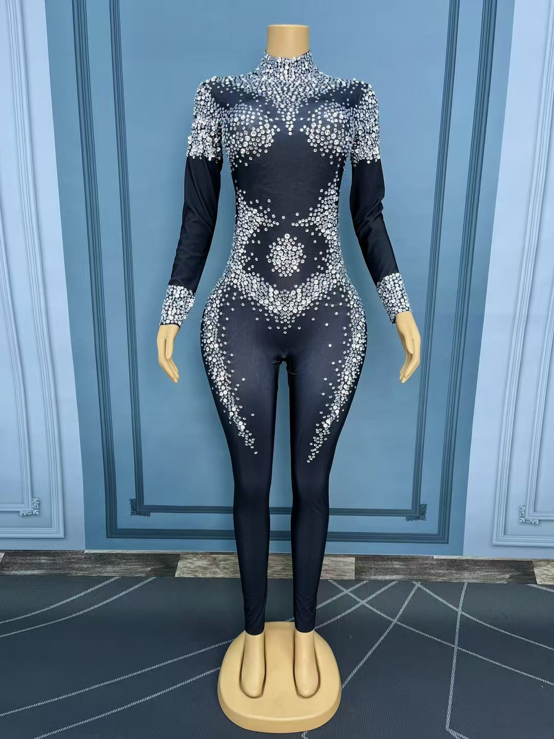 CELESINYI Yixiang Crystal Mandala Jumpsuit
