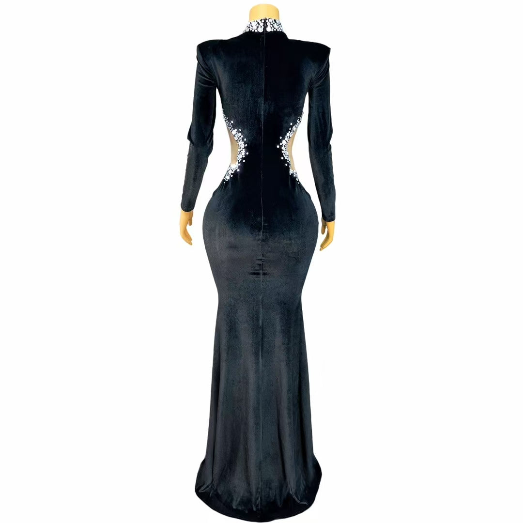 CELESINYI Heiying Crystal Mermaid Gown