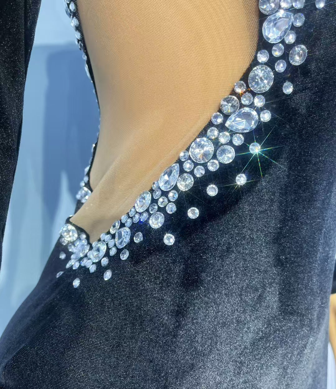 CELESINYI Heiying Crystal Mermaid Gown