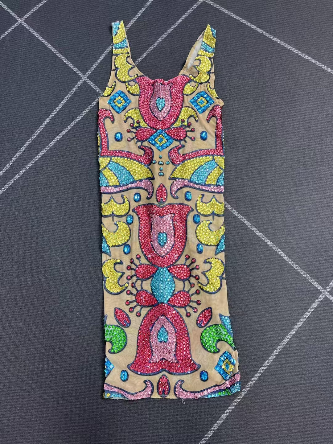 CELESINYI Qianhuakui Crystal Tulip Gown