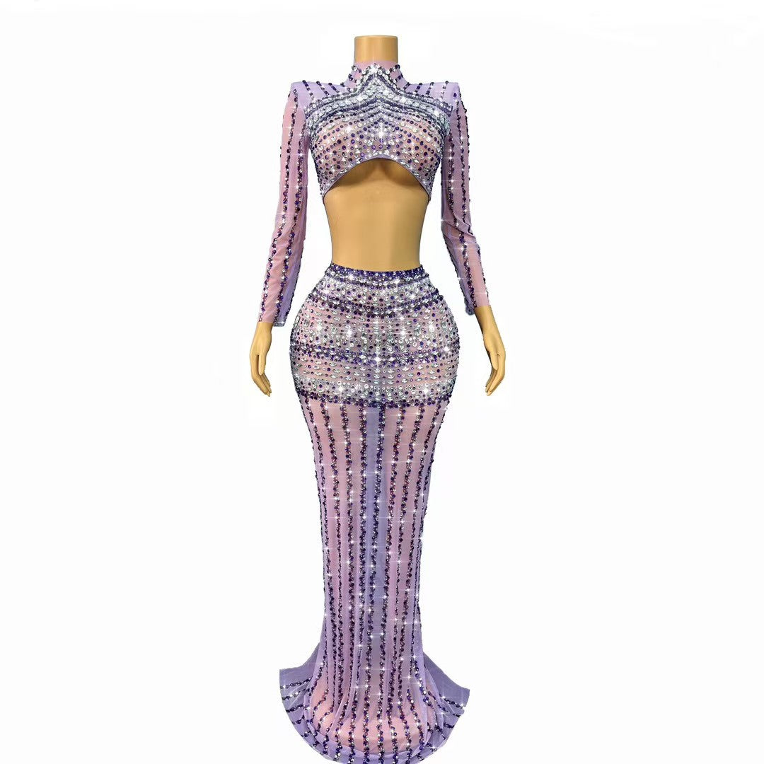 CELESINYI Putaoshu Crystal Grape Bodysuit