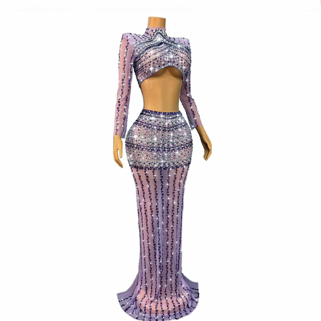 CELESINYI Putaoshu Crystal Grape Bodysuit