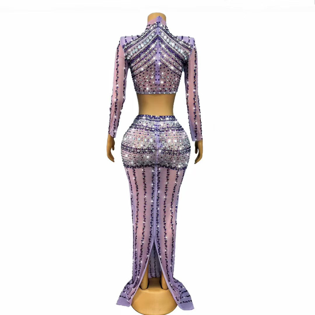 CELESINYI Putaoshu Crystal Grape Bodysuit