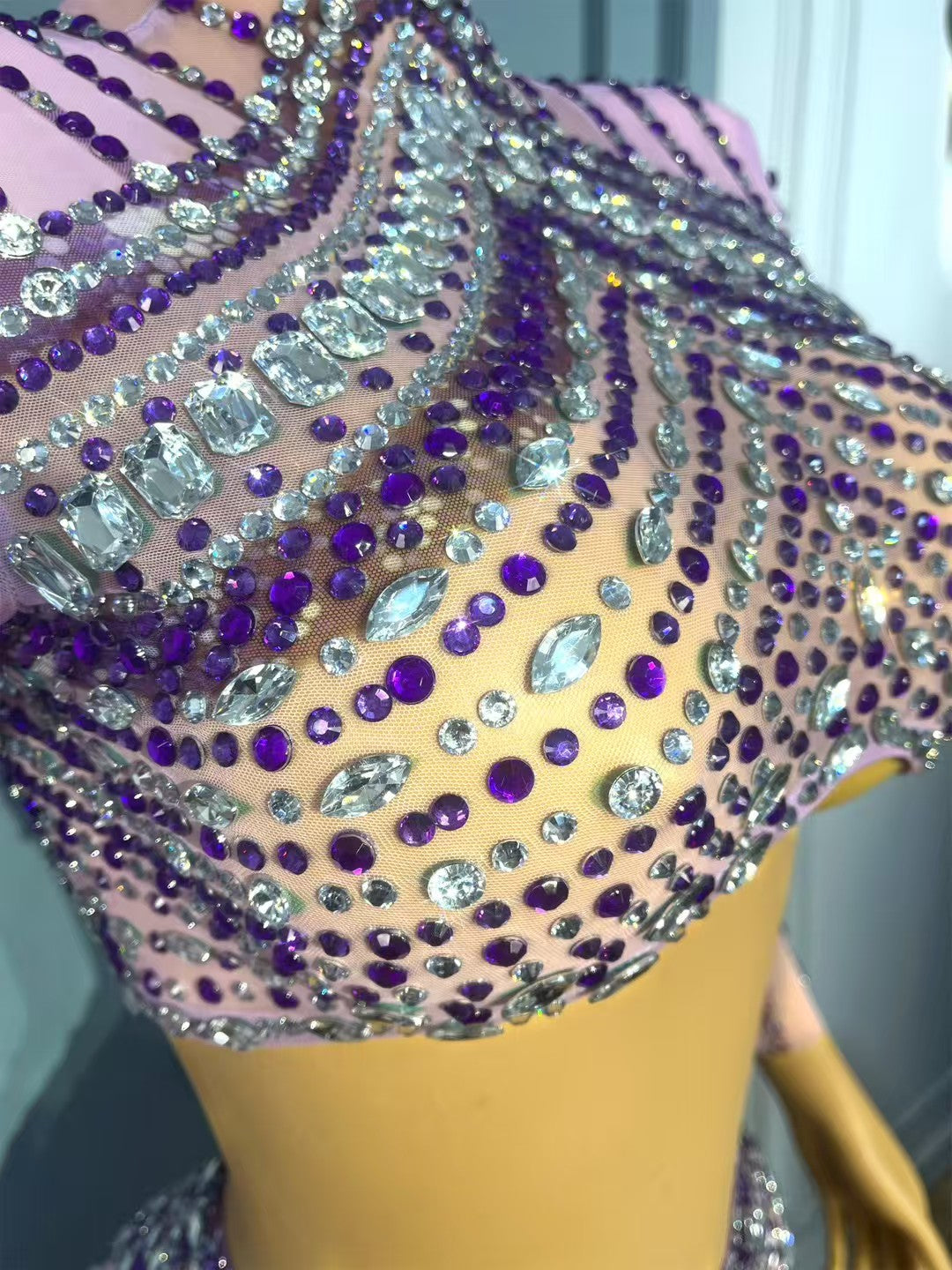 CELESINYI Putaoshu Crystal Grape Bodysuit