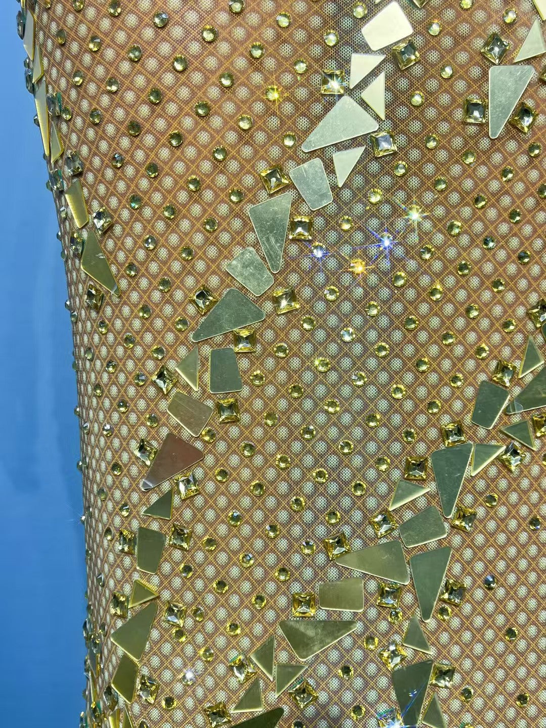 CELESINYI Kuishoujin Crystal Gold Gown