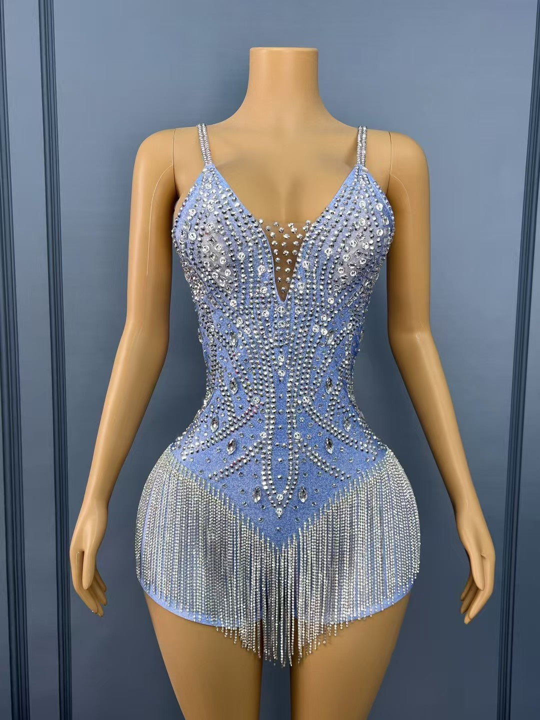CELESINYI Tianlanlan Crystal Sky Bodysuit