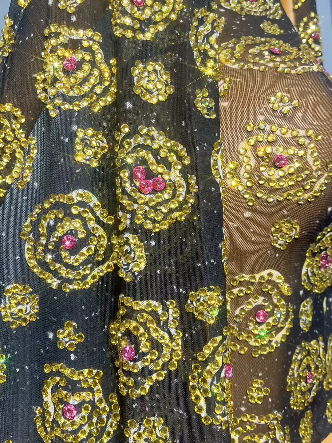 CELESINYI Jinmeigui Crystal Rose Bodysuit