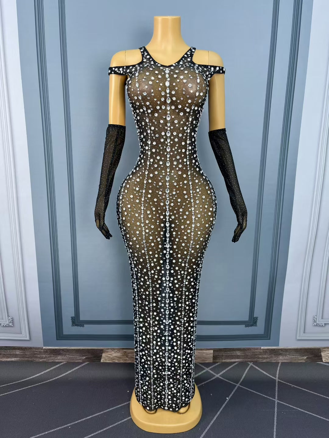 CELESINYI Heidong Crystal Opera Gown
