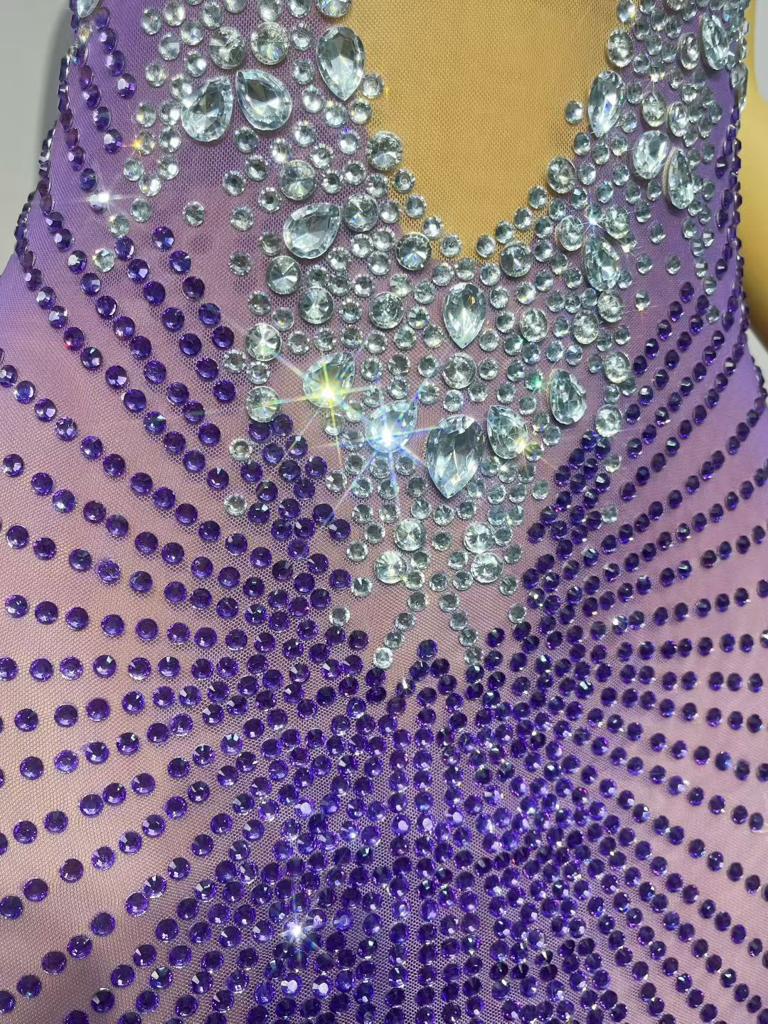 CELESINYI Chijin Crystal Light Purple Gown
