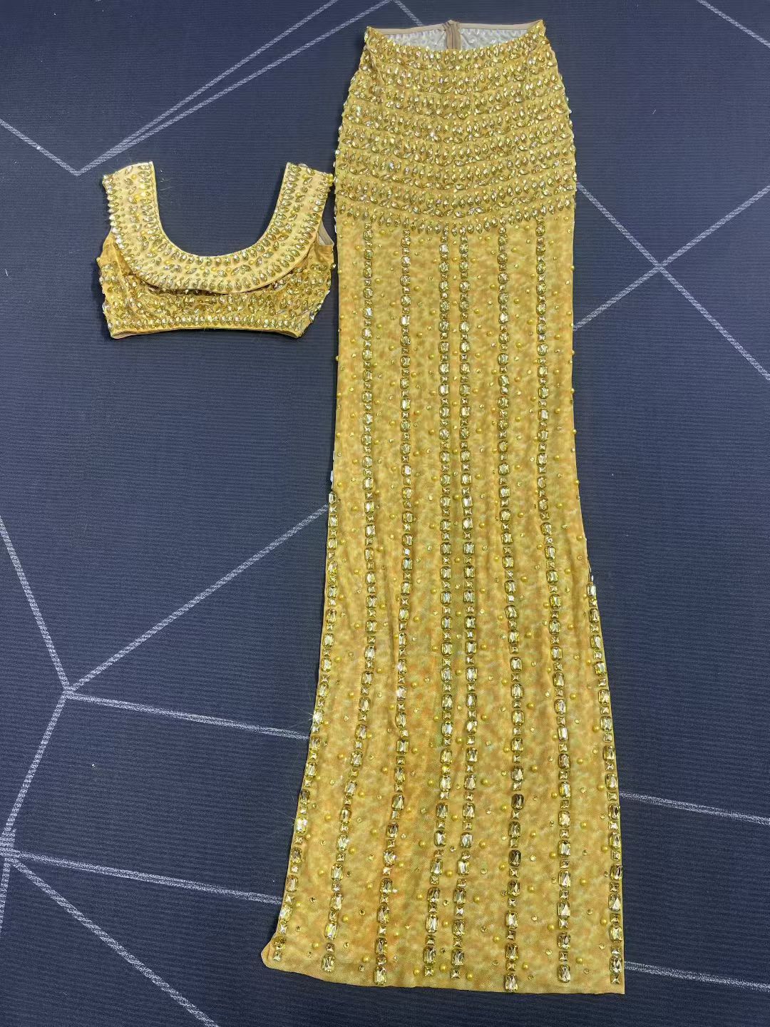 CELESINYI Huangjinxian Crystal Gold Set