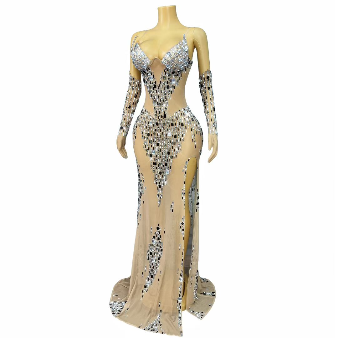 CELESINYI Maodunti Crystal Glove Set