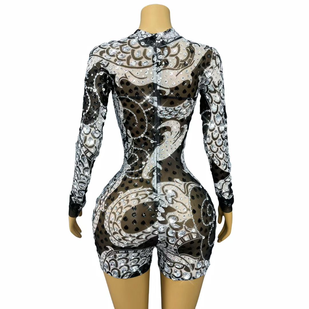 CELESINYI Heijiaolong Crystal Dragon Bodysuit