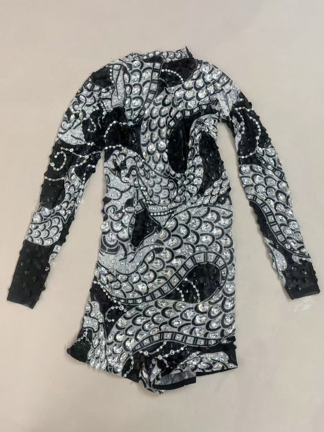 CELESINYI Heijiaolong Crystal Dragon Bodysuit