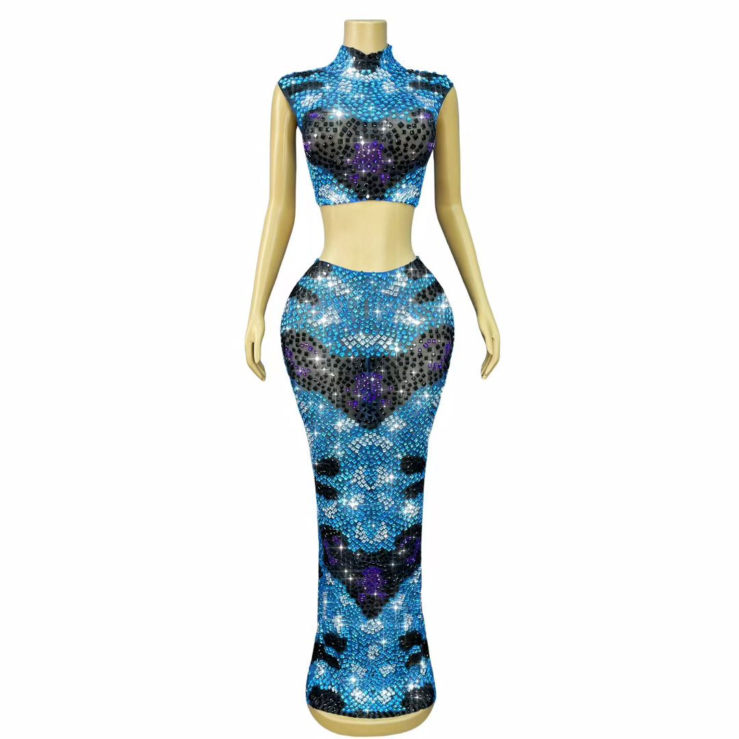 CELESINYI Huanqing Crystal Teal Set